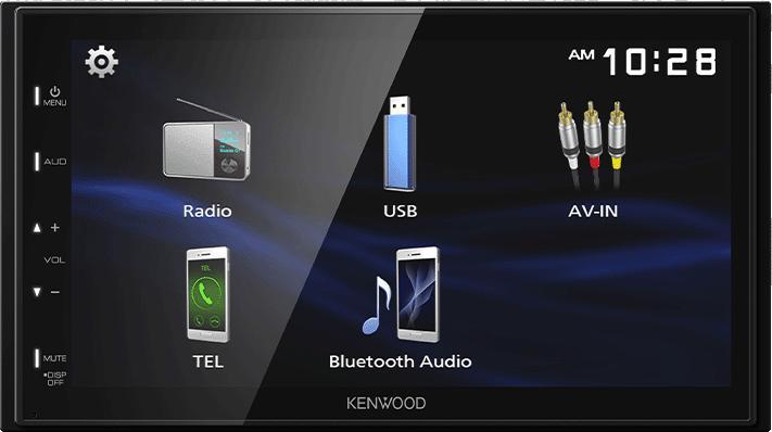 Kenwood DMX-129BT (Voiture Android)
