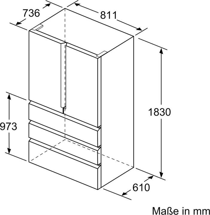 Produktbild Siemens KF86FPBEA (491 l)