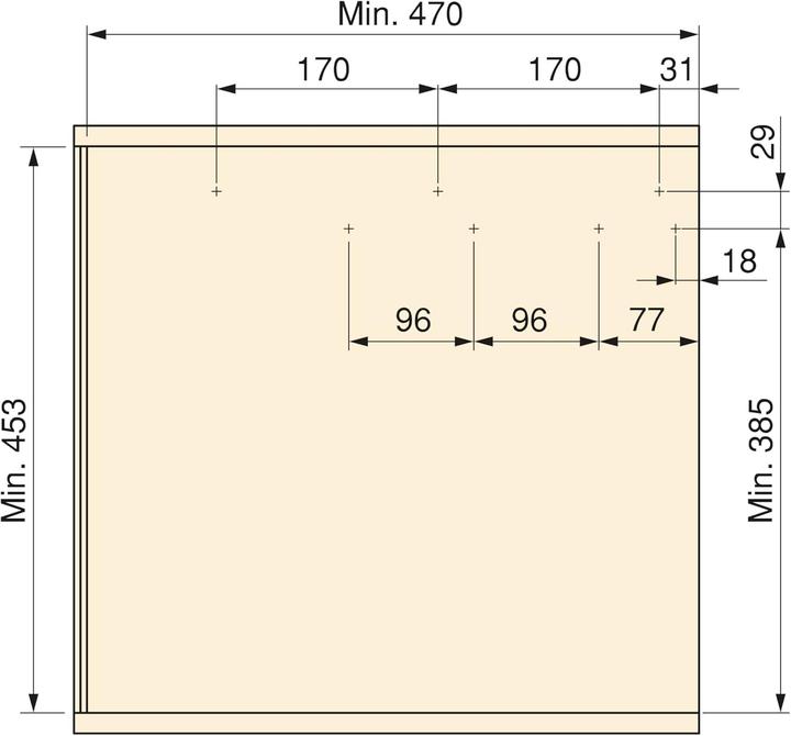 Produktbild Emuca Recyclingbehälter mit Seitenbefestigung, entfernbar, Soft-Close, für Abfalltrennung (35 l)