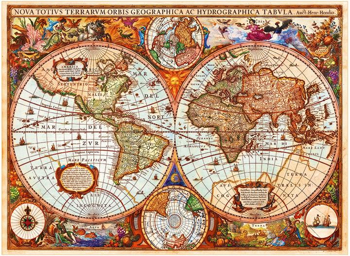 Produktbild Grafika Puzzle 3000 pieces World's map (3000 Teile)