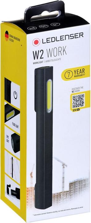 Actual product image Ledlenser W2 Work (17.60 cm, 160 lm)