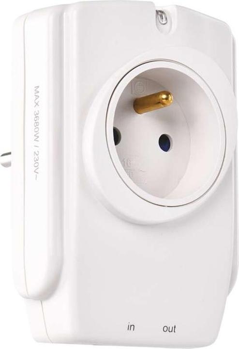 Image du produit Emos P53893 surge protector White 1 AC outlet(s) (1 x, PECO 7/5)