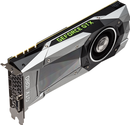 Actual product image ASUS GeForce GTX 1080 Founders Edition (8 GB)