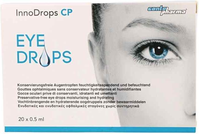 Produktbild InnoDrops Cp Eye Drops (10 ml, InnoDrops CP EYE DROPS 20 Monodos 0.5 ml)