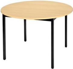 Productafbeelding Sodematub Multifunctionele tafel beuken rond (110 x 110 x 74 cm)