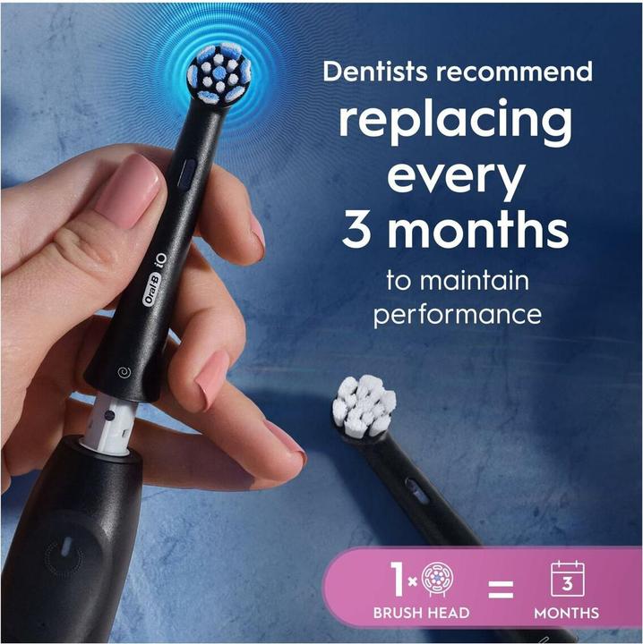 Produktbild Oral-B Oral B - iO Series Gentle Care Replacement Brush Heads - Black - 3 count (3 x)
