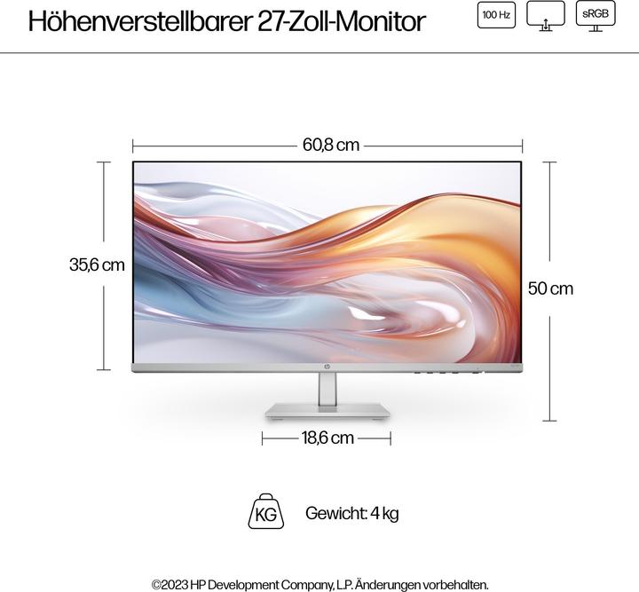 Produktbild HP Series 5 527 (1920 x 1080 Pixel, 27")