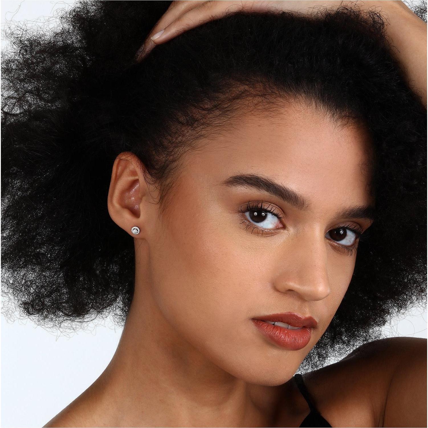 Thumbnail - Christ, Ohrringe, Ohrstecker, (750er Weissgold)