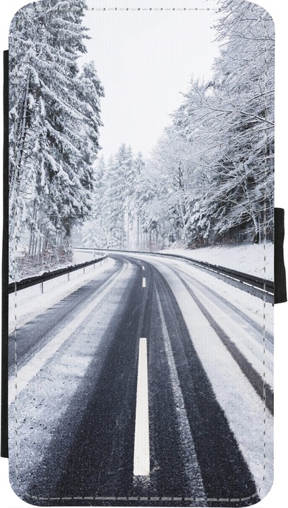 Immagine prodotto PhoneLook Portafoglio Coque noir Inverno 22 Snowy Road (Apple iPhone X, Apple iPhone XS)