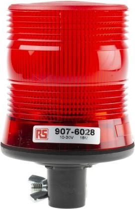 Produktbild RS PRO LED Beacon, Red, DIN, 10-30Vdc