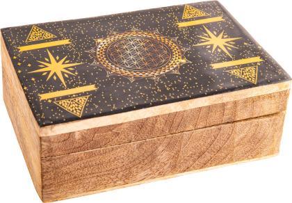 Berk Holzbox Fantasy „Blume des Lebens“ (12.80 cm)
