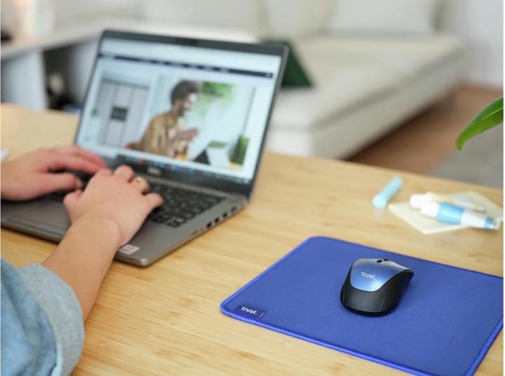 Produktbild Trust Boye Mouse Pad Eco Blue (M)