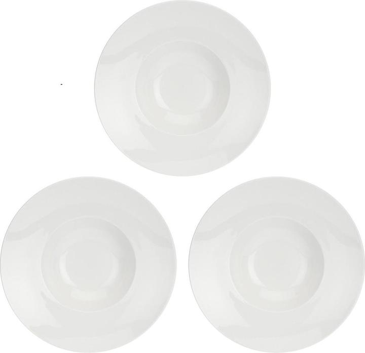 La Porcellana Bianca Set of 3 Convivio Salad Bowls - White 26.5 cm (26.50 cm, 1x)