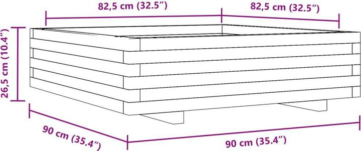 Produktbild vidaXL Pflanzgefäss