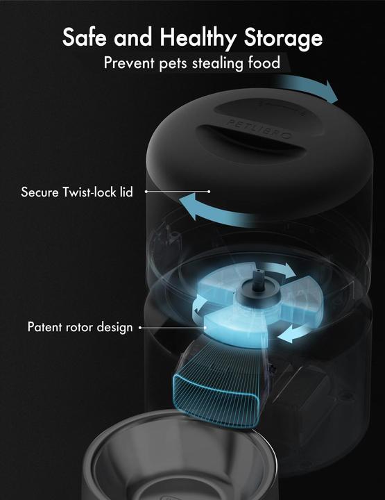 Image du produit Petlibro Distributeur automatique de nourriture Granary (3 l)