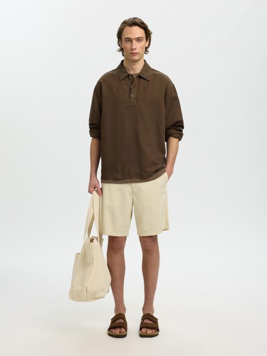 Immagine prodotto Selected Langärmeliges Polo Overshirt (L)