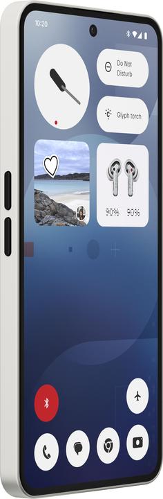 Produktbild Nothing Phone (3a) (128 GB, White, 6.77", Dual SIM, 5G)