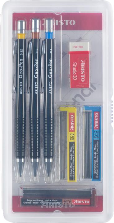 Produktbild Aristo Feinminenstift Geo Pen Set 7-teilig (0.35 mm, HB, 7x)