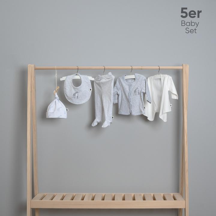 Produktbild TotsTale Premium 10-teiliges Geschenkset aus Bio-Baumwolle – Erstausstattung für Neugeborene (50, 56, 62, 68)