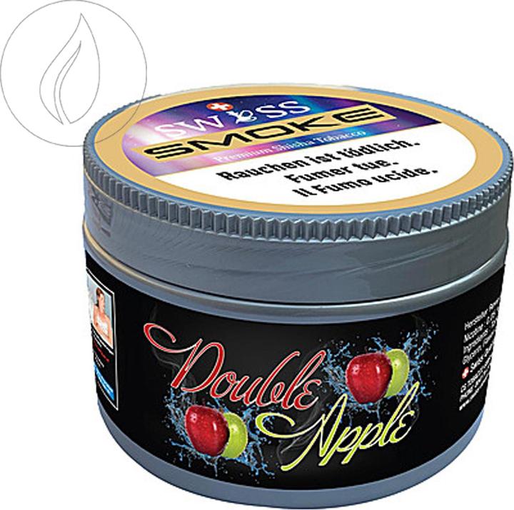 Swiss Smoke Double Apple Shisha Tobacco 100g (Apple)