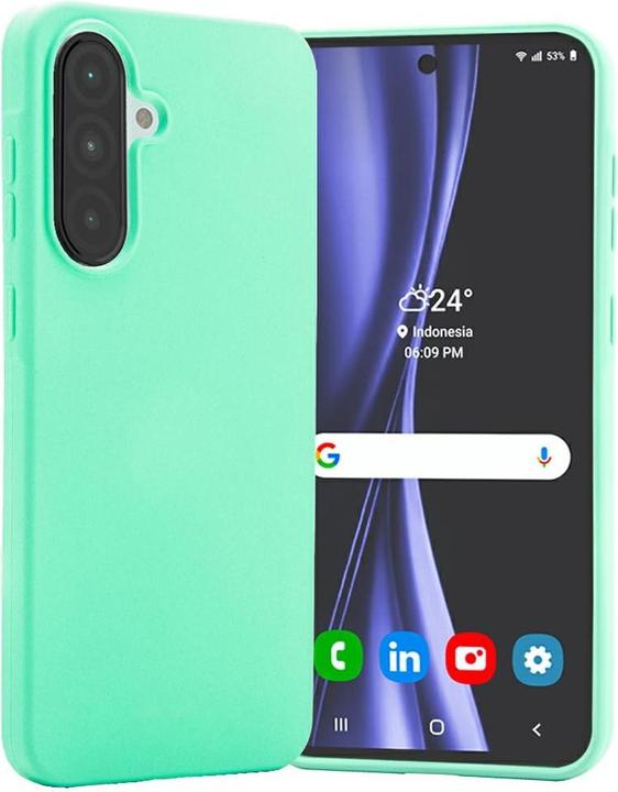 Etui Soft A56 A566 miętowy/mint (Samsung Galaxy A56)