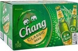 Actual product image Cosmos Brewery Chang (24 x 32 cl)