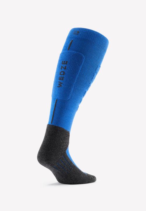 Produktbild Wedze Skisocken Snowboardsocken Erwachsene - 100 blau/schwarz (Einzelpack, 35 - 38)
