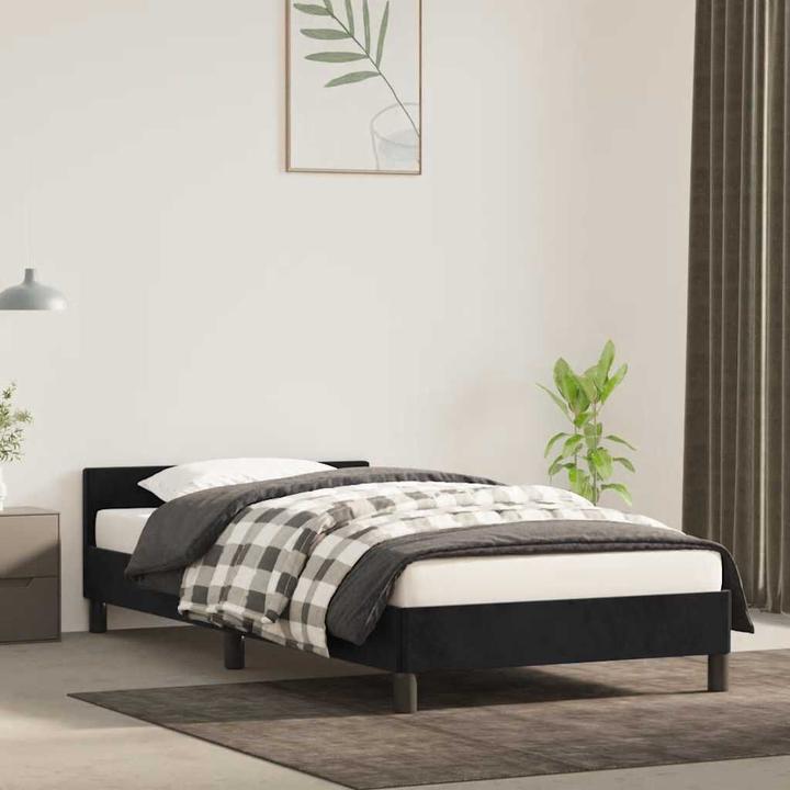 Produktbild vidaXL Bettgestell mit Kopfteil (80 x 200 cm)