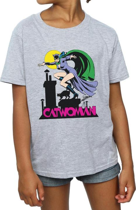 Produktbild Catwoman Text Logo TShirt Mädchen (152, 158)