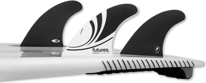 Actual product image Futures Thruster Fin Set Sharp Eye Honeycomb M