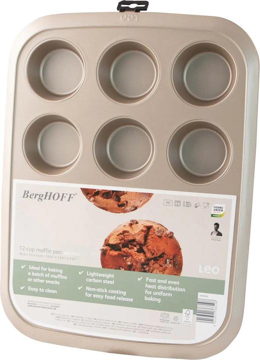 Produktbild BergHoff Muffin Backform Leo Balance 12 Mulden, Materialtyp (8 cm)