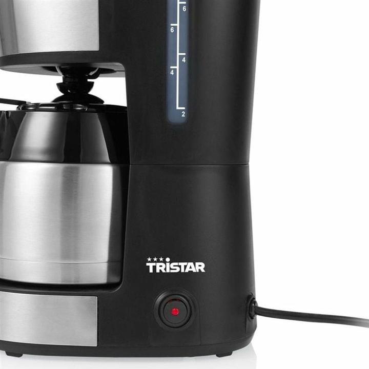 Actual product image Tristar Kaffeemaschine Schwarz Fassungsvermögen Tassen=10 Warmhaltefunktion