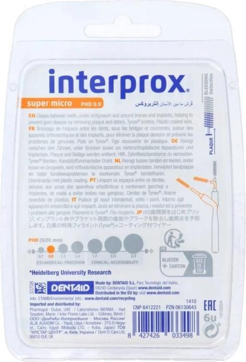 Produktbild Interprox super micro (6x, 0.70 mm)