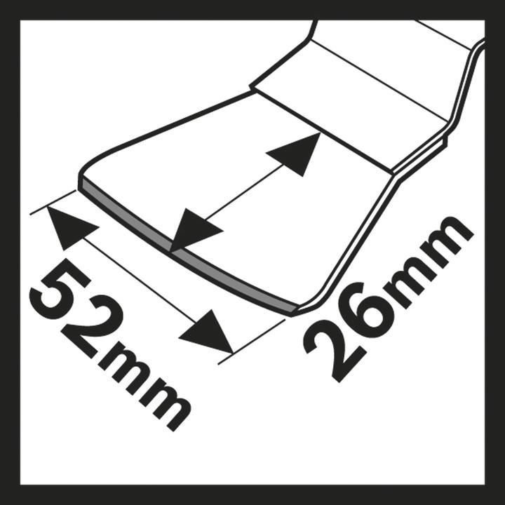 Immagine prodotto Bosch Professional Zubehör Raschietto ATZ 52 SC