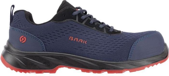 Produktbild Baak Sicherheitsschuh Per Gr.42 W.11 blau/schwarz/rot S1PS FO LG SR ESD EN20345 (S1P, 42)