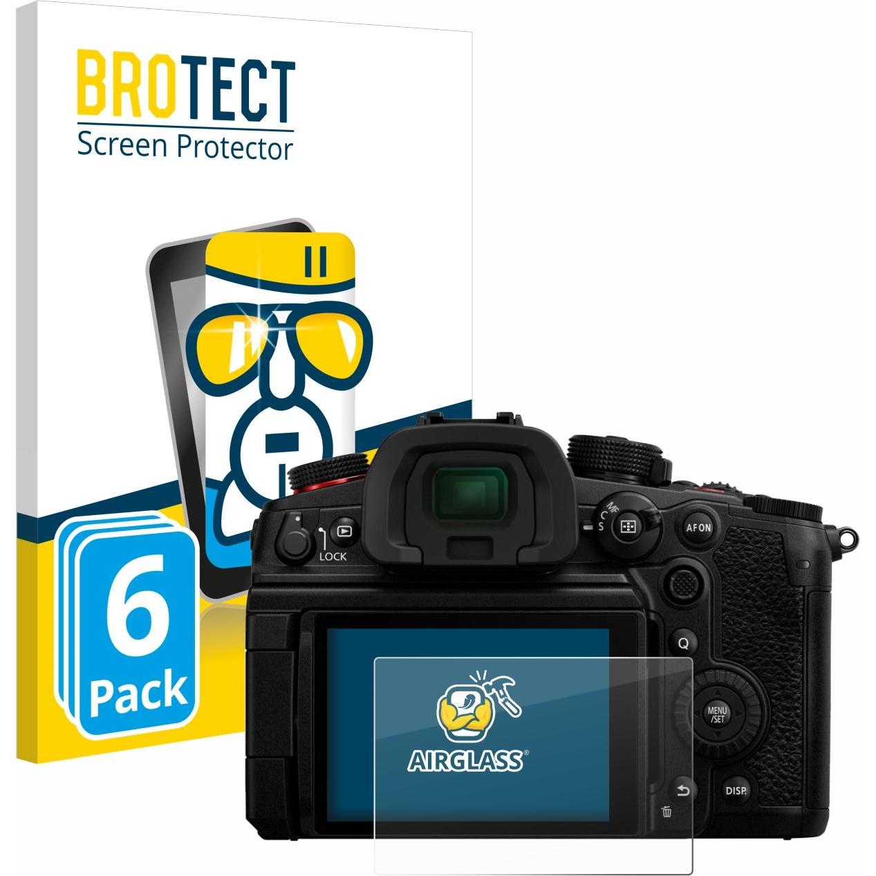 BROTECT AirGlass Panzerglasfolie (Displayschutz), Kameraschutz