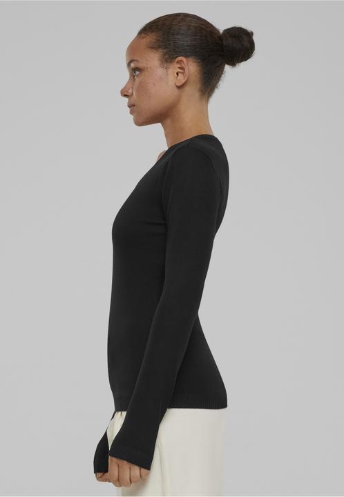 Actual product image Urban Classics Ladies Knitted V-Neck Sweater (XL)