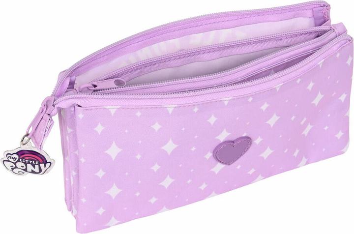 Actual product image My Little Pony purple triple multi-purpose pouch (22 x 12 x 3 cm)