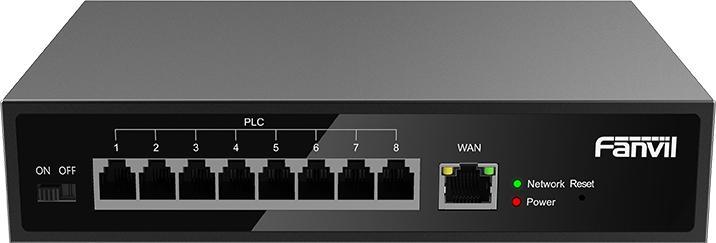 Actual product image Fanvil PN8 2-Wire PoE Switch (8 ports)