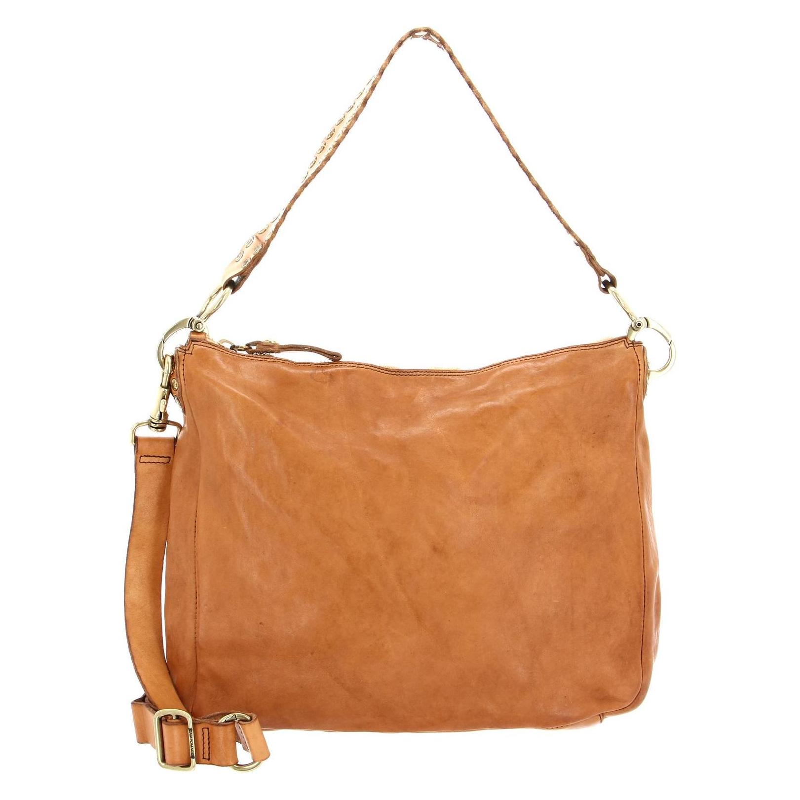 Campomaggi, Damen, Handtasche, Shoulder Bag, Braun