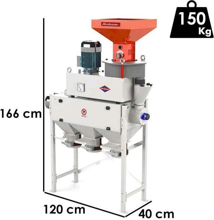 Actual product image Partisani Combi Junior electric three-phase stone grinder