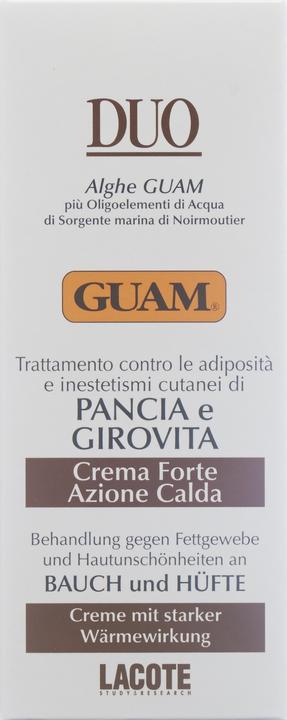 Actual product image Guam DUO abdomen and hips with strong warming effect (Body cream, 150 ml)
