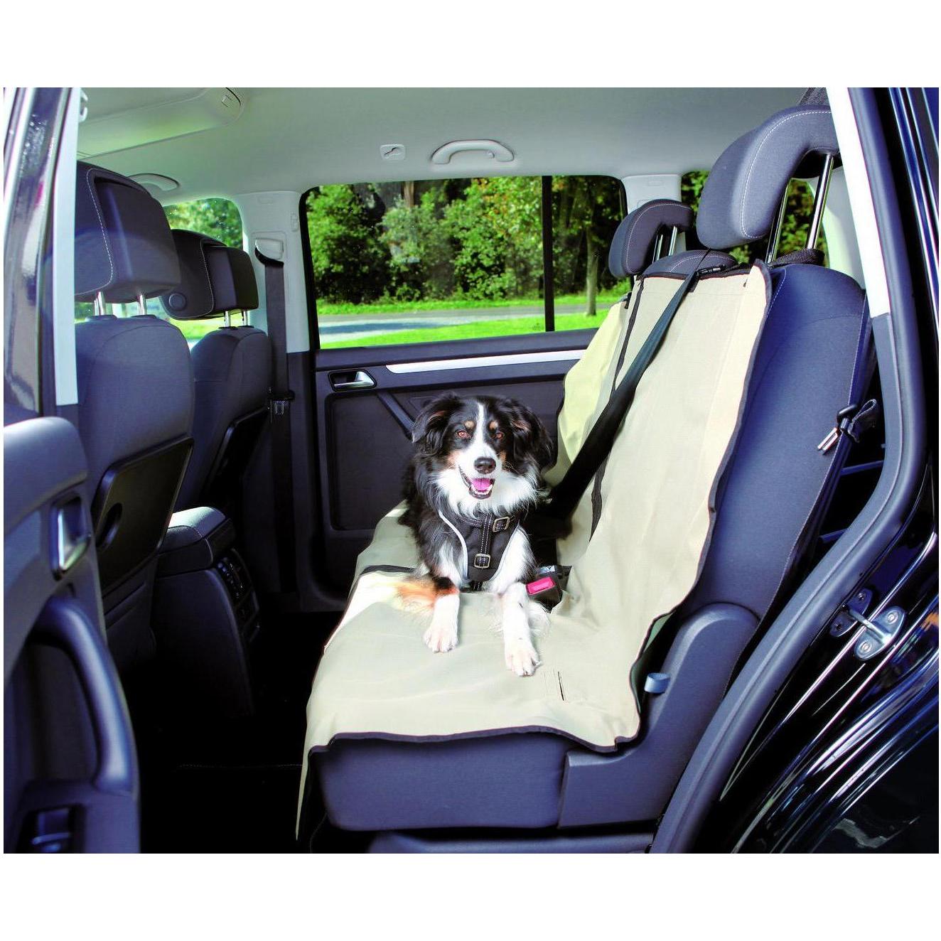 Meilleurs prix pour TRIXIE Housse de banquette auto pour chiens 140x120 cm Divisible Beige