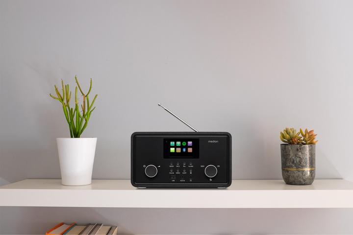 Produktbild Medion MD 88069 Internetradio schwarz (AM, DAB+, FM, Internetradio, Bluetooth, WLAN)
