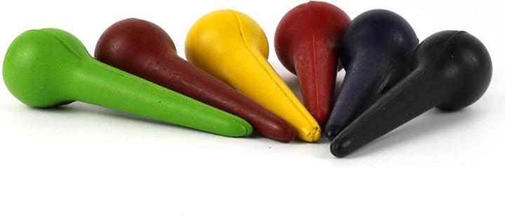 Produktbild ÖkoNorm Maltropfen (Grün, Rot, Blau, Gelb, Schwarz, 6 x)