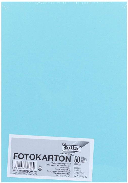 Produktbild Folia Fotokarton A4, Hellblau, 50 Stück (300 g/m², 1x)