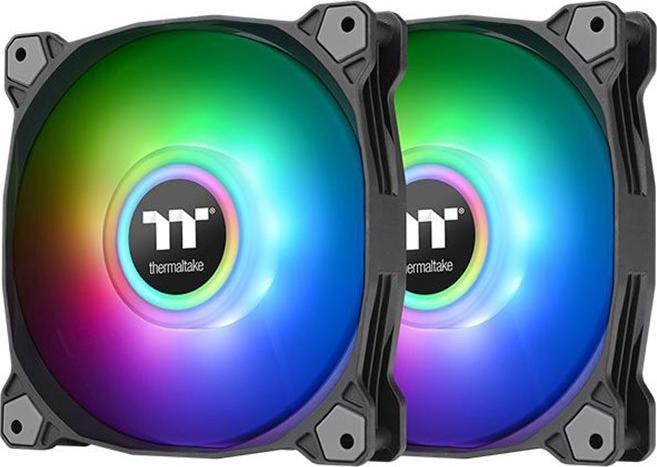 Actual product image Thermaltake Pure Duo 14 ARGB Black (140 mm, 2 x)