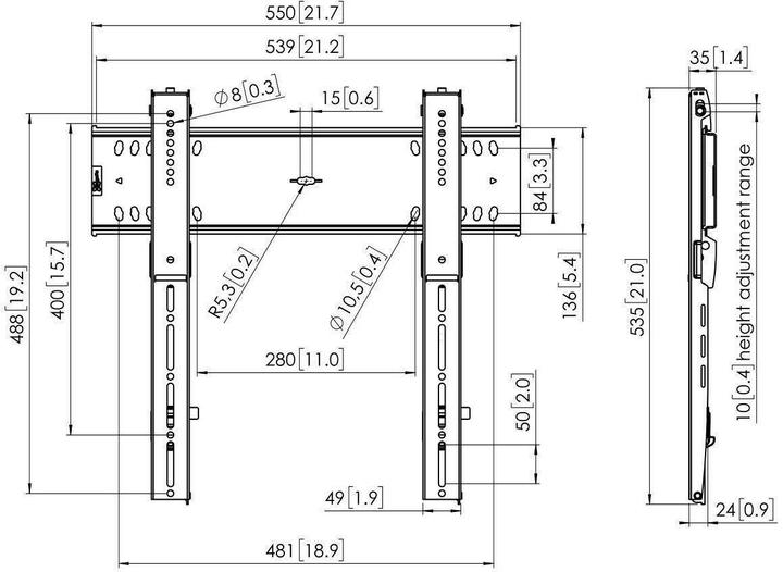 Produktbild Vogels PFW 6400 (Wand, 100 kg, 46" - 65")