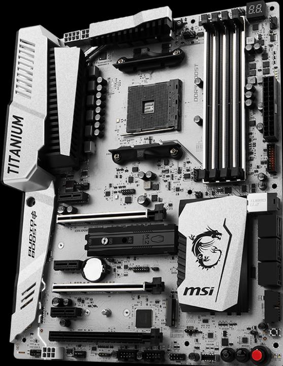 Produktbild MSI X370 Xpower Gaming Titanium (AM4, AMD X370, ATX)
