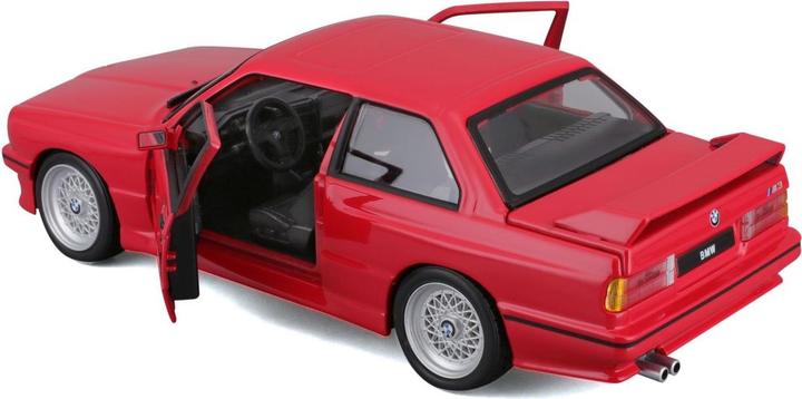 Actual product image Bburago BMW M3 (E30) 1988 1/24 red